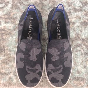 Rothy’s Grey Camo Sneakers